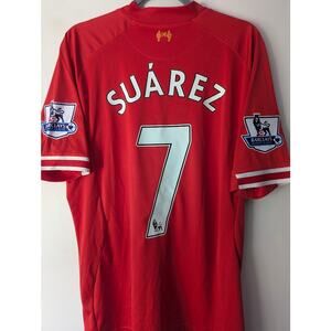 Liverpool Suarez Jersey XL Warrior EPL Soccer Shirt